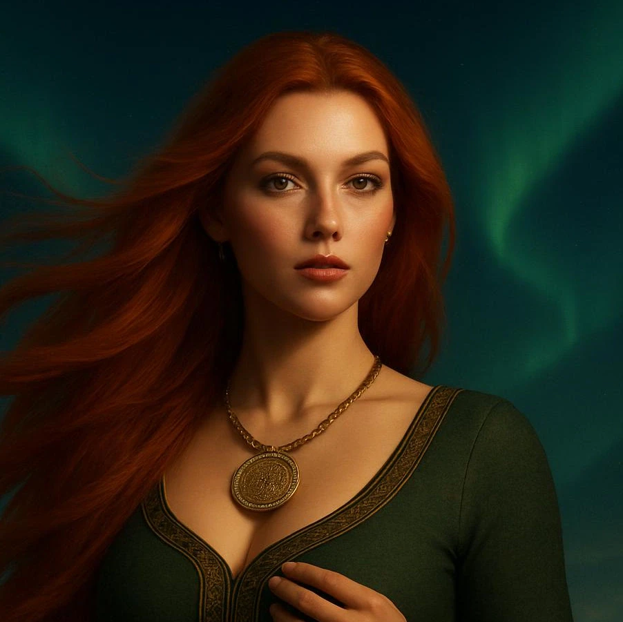 Freyja (Freja) Goddess of love and beauty